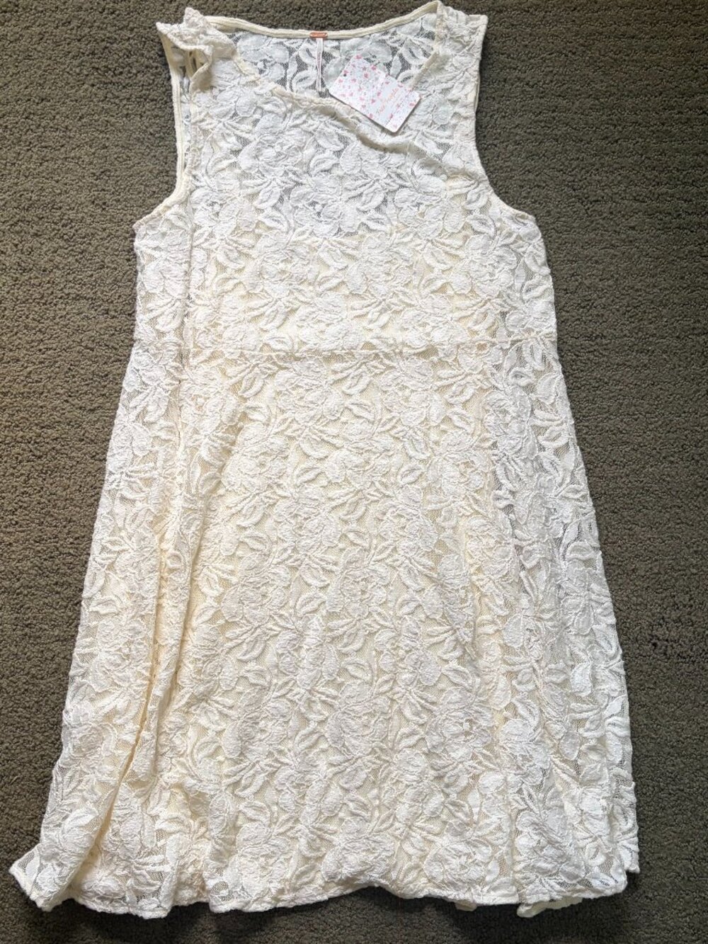 Free People Women's White Dress L